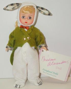 Madame Alexander - Alice in Wonderland - White Rabbit - Doll